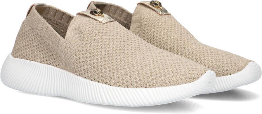 Kurt Geiger Dames Instappers & Ballerina's Lorna Gold Fabric Goud