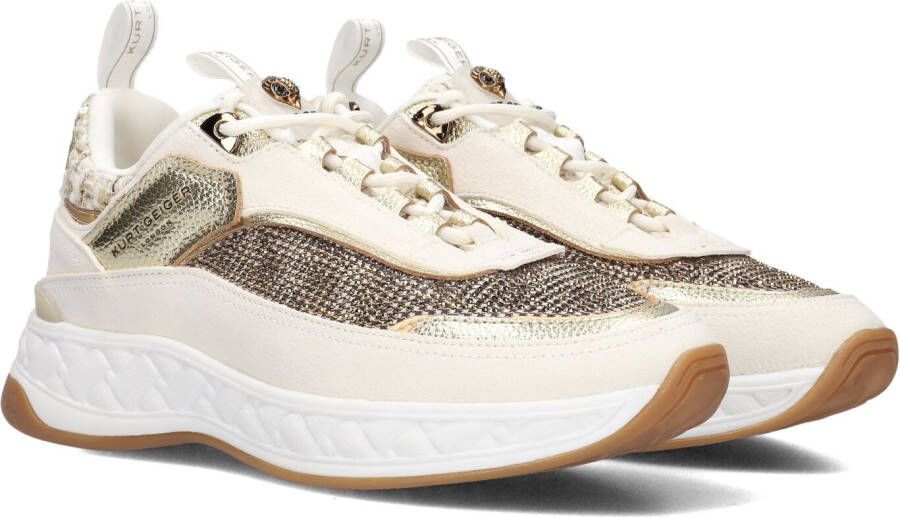 KURT GEIGER LONDON Lage Sneakers Dames Kensington Sneaker Maat: 37 Materiaal: Leer Kleur: Beige