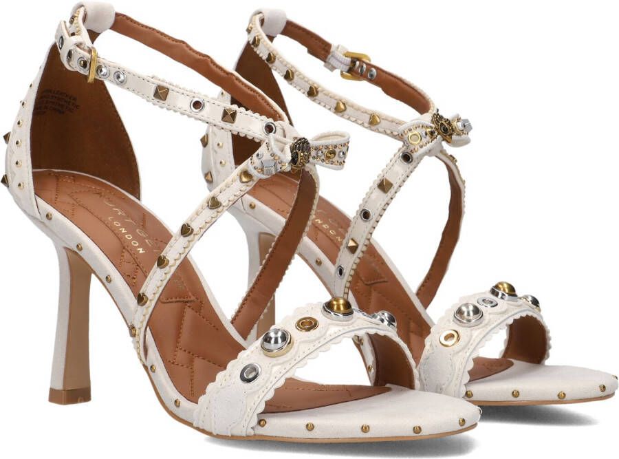 Kurt Geiger London Mini Bow Eyelet Sandalen Dames Wit