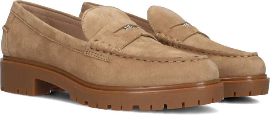 LAUREN RALPH LAUREN Loafers Dames Marli Maat: 39 Materiaal: Suède Kleur: Camel