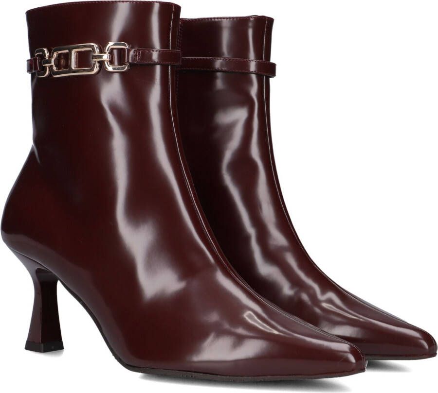 LODI Enkellaarsjes Dames Gominola Maat: 36 Materiaal: Lakleer Kleur: Rood