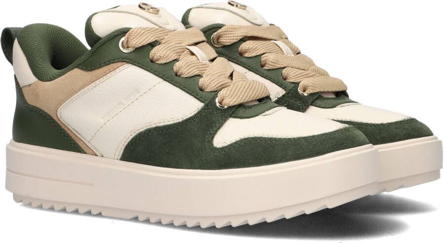 MICHAEL KORS Lage Sneakers Dames Rumi Lace Up Maat: 36 Materiaal: Leer Kleur: Groen