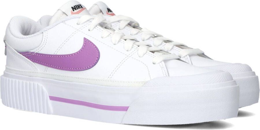 Nike Dames Fuchsia Court Legacy LFT White Dames