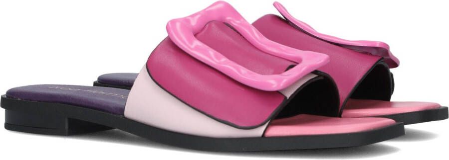 NOA HARMON Slippers Dames 9240 Maat: 37 Materiaal: Leatherlook Kleur: Roze