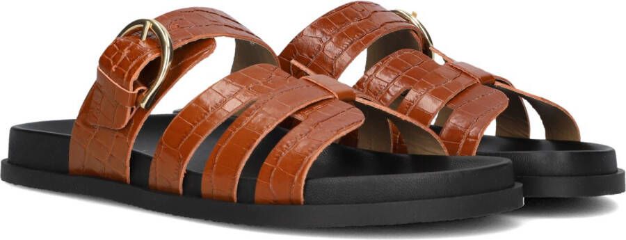 Notre-v Bruin Suède Stijlvolle Slippers