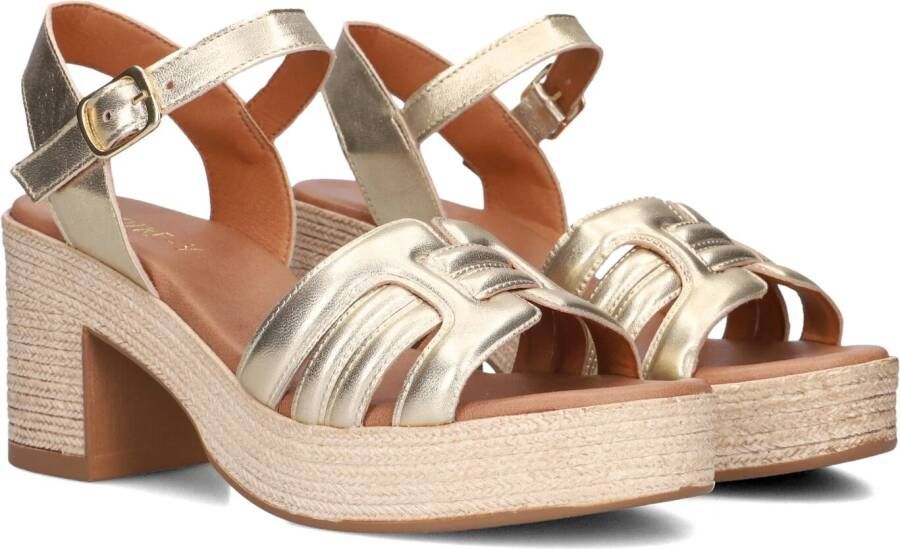 Notre-V As-2000 Sandalen Dames Goudkleurig