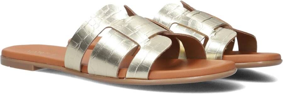 Notre-V 179874 Slippers Dames Goudkleurig