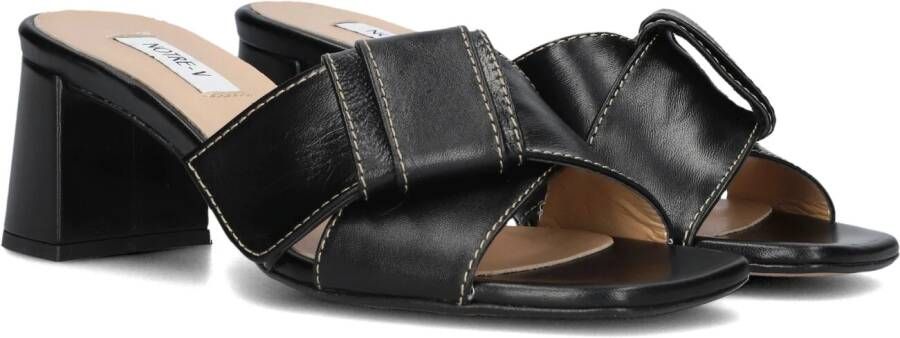 Notre-v Elegante muiltjes met blokhak