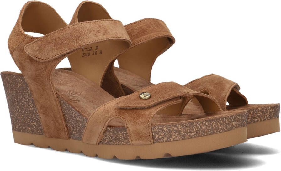 Panama Jack VILA B3 VELOUR Volwassenen Sandalen met hakDames Sandalen Taupe