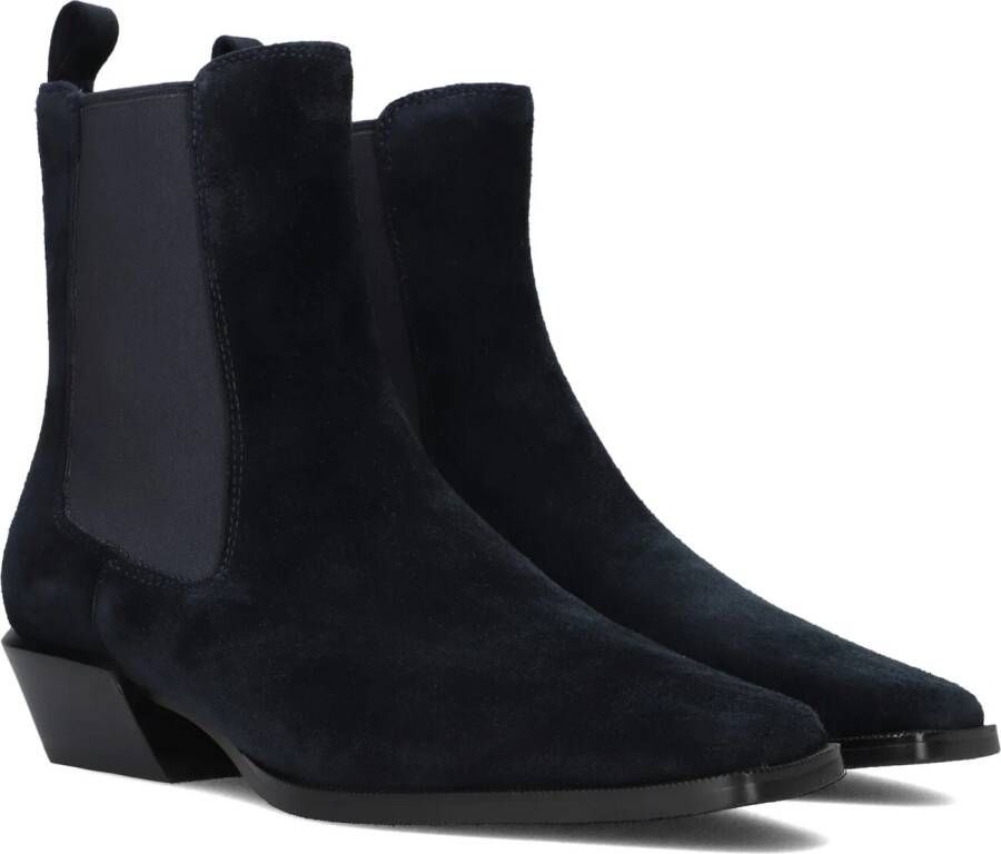 STEFANO LAURAN Enkellaarsjes Dames Pe2104 Maat: 40 Materiaal: Suède Kleur: Blauw