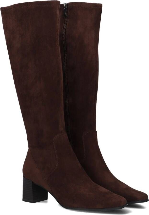 STEFANO LAURAN Hoge Laarzen Dames 25547 Maat: 41 Materiaal: Suède Kleur: Bruin
