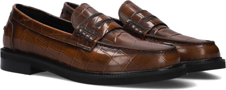 STEFANO LAURAN Loafers Dames 12032 Maat: 37 5 Materiaal: Leer Kleur: Bruin