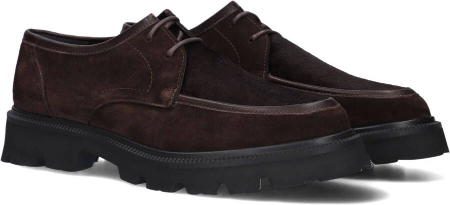 STEFANO LAURAN Veterschoenen Dames 12034 Maat: 37 5 Materiaal: Suède Kleur: Bruin