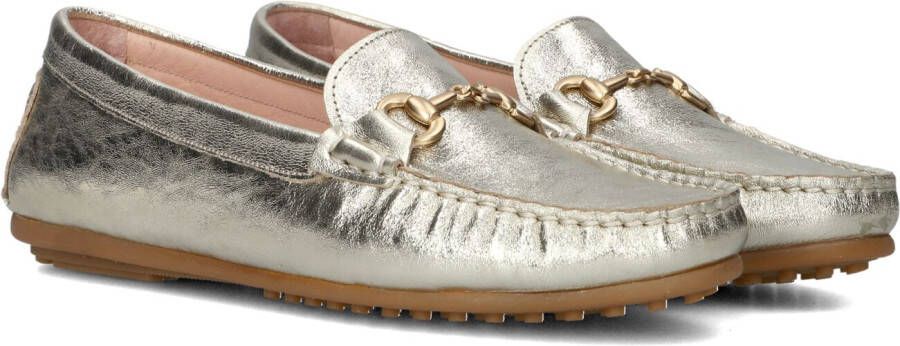 STEFANO LAURAN Mocassins Dames 11733 Maat: 38 Materiaal: Suède Kleur: Goud