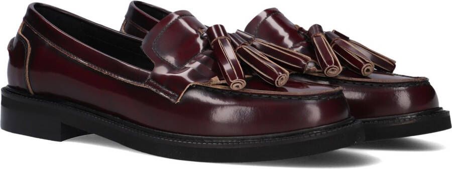 STEFANO LAURAN Loafers Dames 12044 Maat: 39 Materiaal: Leer Kleur: Rood