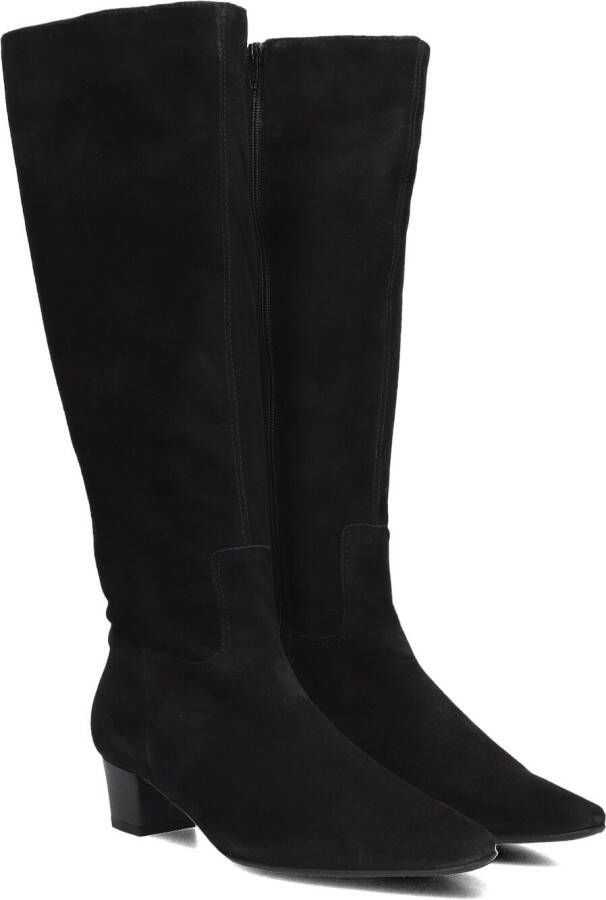 STEFANO LAURAN Hoge Laarzen Dames 010-290 Maat: 41 Materiaal: Suède Kleur: Zwart