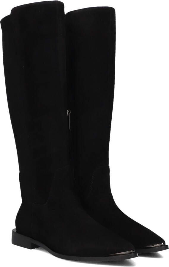STEFANO LAURAN Hoge Laarzen Dames Pe2059 Maat: 36 Materiaal: Suède Kleur: Zwart
