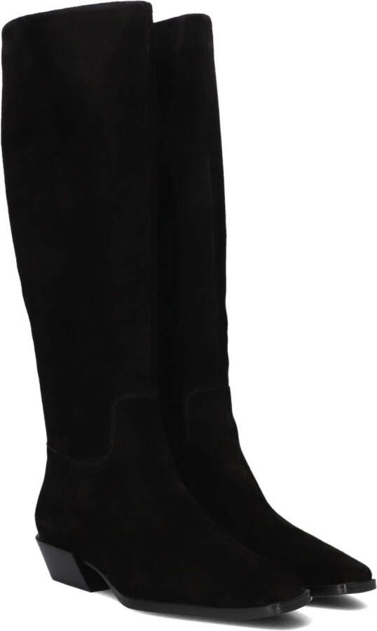 STEFANO LAURAN Hoge Laarzen Dames St2071 Maat: 43 Materiaal: Suède Kleur: Zwart