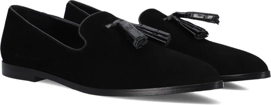 Stefano Lauran Bj5615-05 Loafers Dames Instappers Zwart