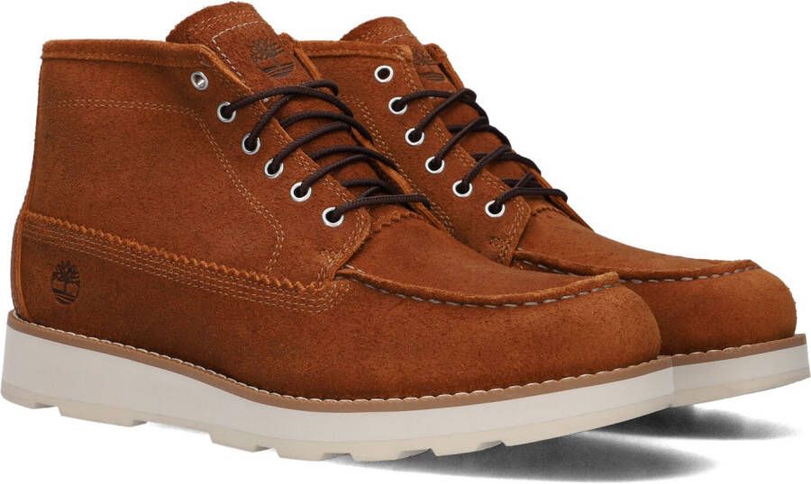 TIMBERLAND Veterboots Heren Britton Mills Mid Lace Up Chukka Maat: 43 5 Materiaal: Suède Kleur: Cognac