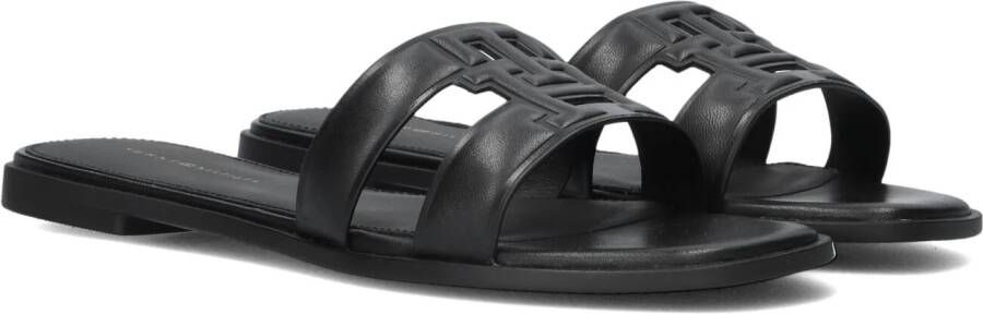 Tommy Hilfiger Slippers TH LOGO STRAP MULE comfortabele schoen zomerschoen flats met th-logo