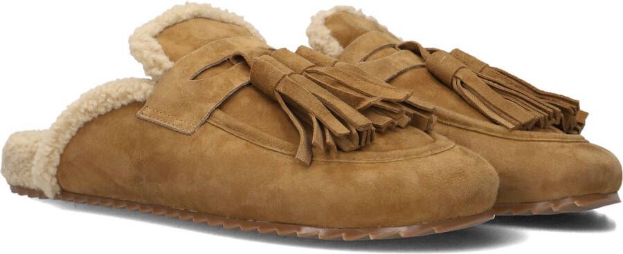 TORAL Pantoffels Dames Ariana Maat: 39 Materiaal: Suède Kleur: Camel