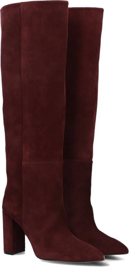 TORAL Hoge Laarzen Dames 12591 Maat: 41 Materiaal: Suède Kleur: Rood