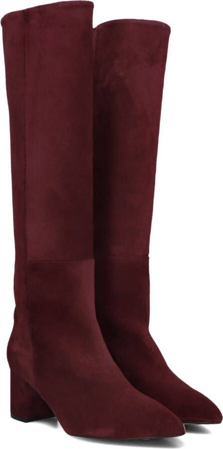 TORAL Hoge Laarzen Dames 12776 Maat: 43 Materiaal: Suède Kleur: Rood