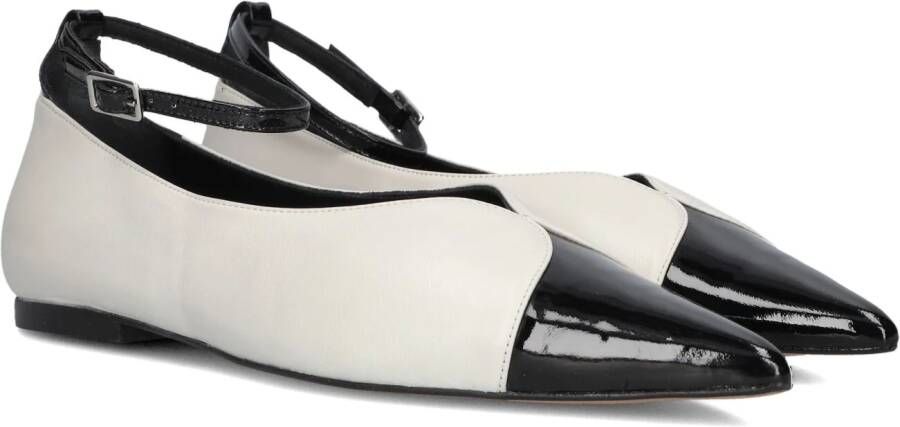TORAL Ballerina Dames Cristelle Maat: 39 Materiaal: Leer Kleur: Wit