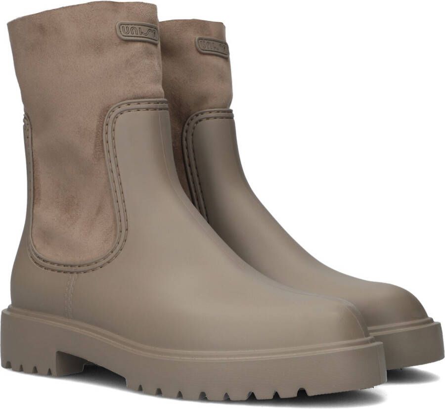 Bruin Tinten Fluor Enkelboots Enkellaarsjes Dames Taupe