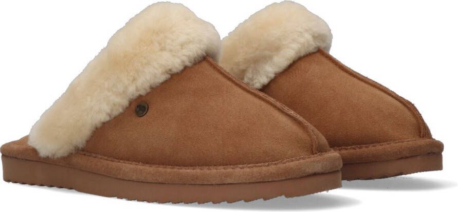 WARMBAT Pantoffels Dames Lismore Maat: 39 Materiaal: Suède Kleur: Camel