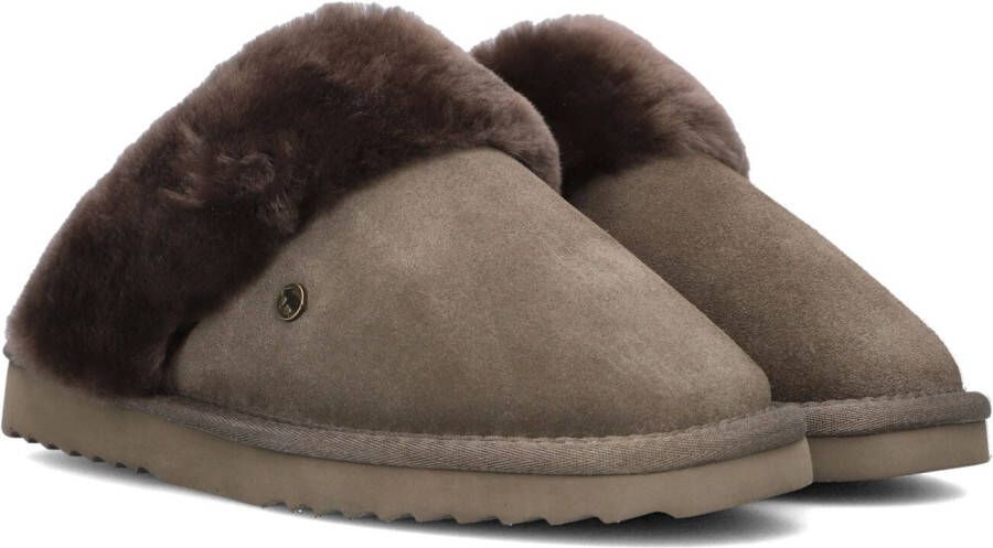WARMBAT Pantoffels Dames Flurry Maat: 38 Materiaal: Suède Kleur: Grijs