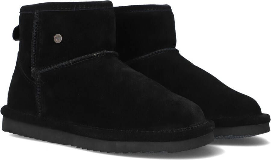 WARMBAT Vachtlaarzen Dames Wallaby Maat: 36 Materiaal: Suède Kleur: Zwart