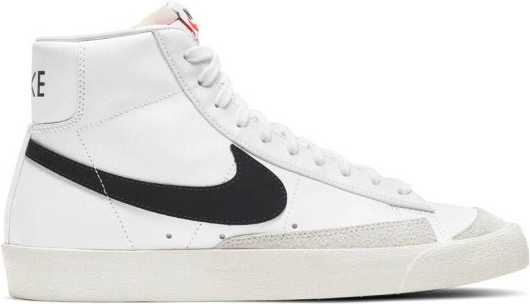 Nike Blazer Mid '77 (gs) Basketball Schoenen white black total orange maat: 40 beschikbare maaten:36.5 37.5 38.5 40
