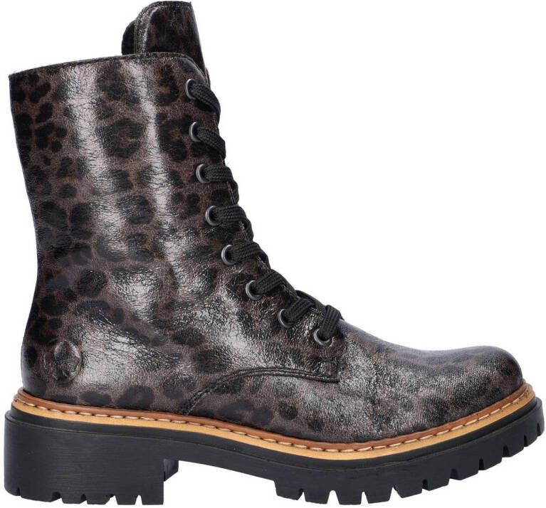 OTTO RIEKER Sport Hoge veterschoenen ankle boot high top sneaker leisure boots with zipper