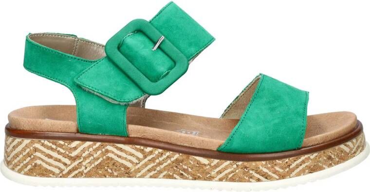 Rieker Witte Leren Sneakers met Glamoureuze Stenen Multicolor Dames