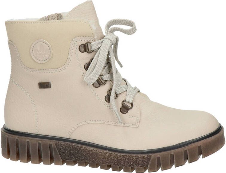 Rieker Veterschoenen Hoog Veterschoenen Hoog gebroken wit