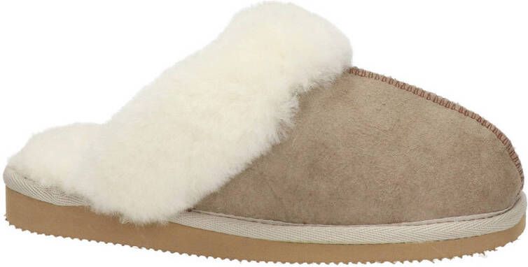 SHEPHERD OF SWEDEN Shepherd 468 Jessica Dames pantoffels 025-Stone